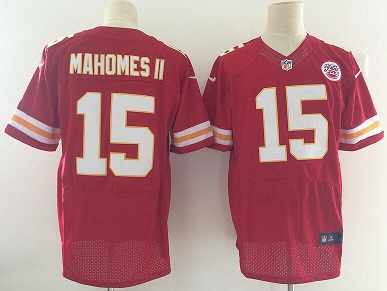 Men 15 Patrick Mahomes II NFL Jersey