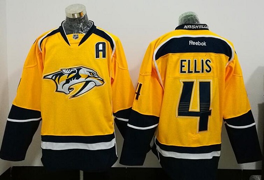 Men 4#  Ron Ellis Hockey Jersey