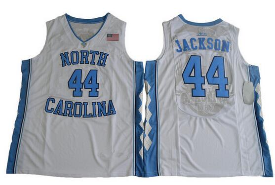Men #44 Justin Jackson  Jersey North Carolina White
