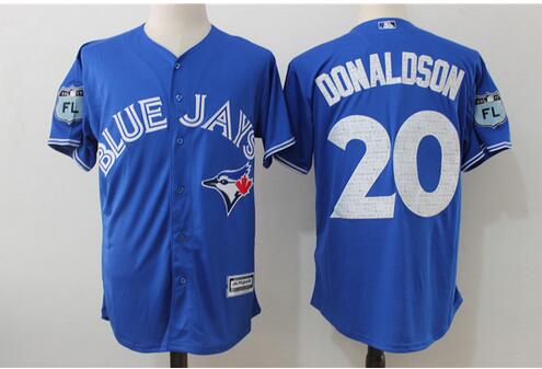 2017 2017 Spring Training 20 Josh Donaldson Baseball Jersey