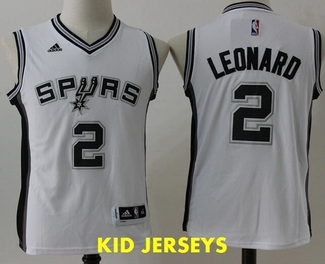 2017 kids San Antonio Kawhi Leonard Jersey