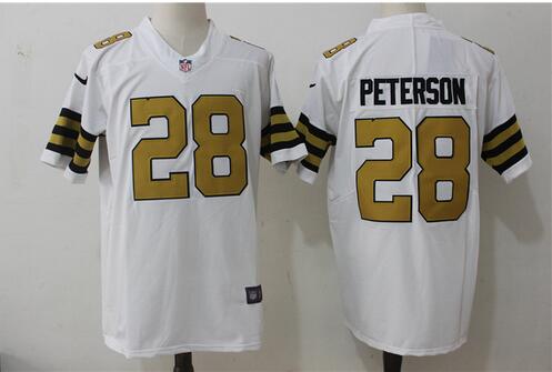 Men's #28 Adrian Peterson jerseys embroidery logo