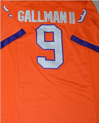 Men's stitched 9 Wayne Gallman II jersey Men's stitched 9 Wayne Gallman II jersey
