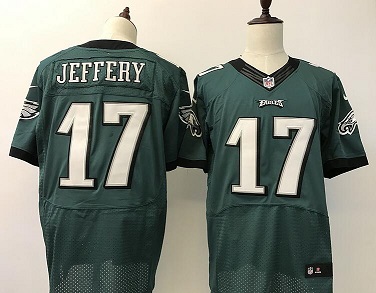 Men's stitched 17  Jeffrey Football  jersey-003