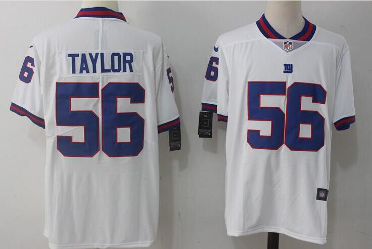 Mens New York Giants Lawrence Taylor Nike White Jersey