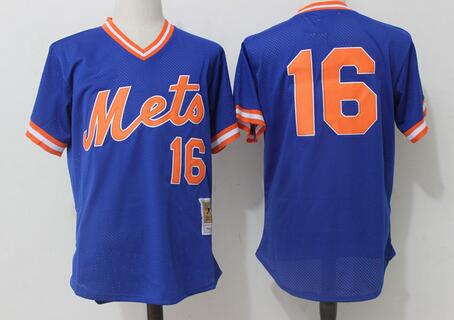 Men's New York Mets Dwight Gooden 16# Jersey