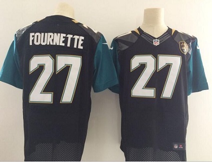 Stitched 27# Leonard Fournette Football Jersey-001