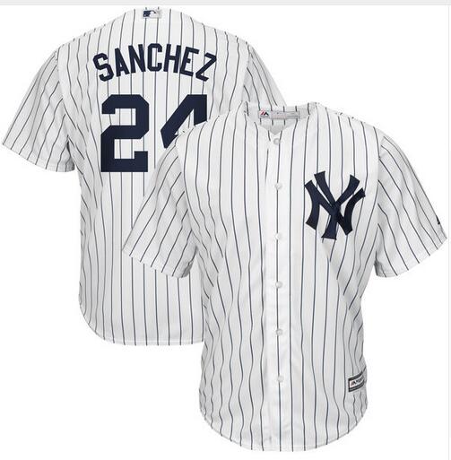 24 Gary Sanchez  Baseball Jersey-002