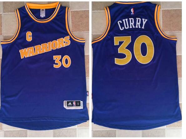 2016 Golden State Warriors 30# Stephen Curry Jersey 02