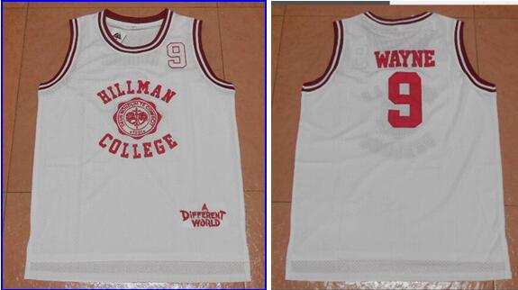 9# Wayne Movie Basketball Jersey