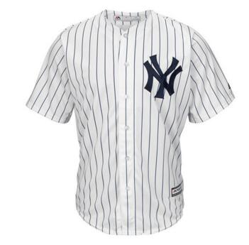 Men's New York Yankees  Blank Baseball Jersey