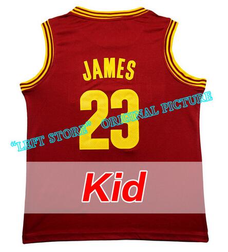 Kids Youth 23 Lebron James Christmas Basketball Jersey Stitched-002