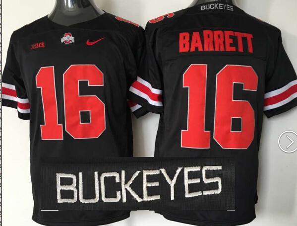 Ohio State Buckeyes #16 J.T. Barrett Limited Edition Jersey-004 Ohio State Buckeyes #16 J.T. Barrett Limited Edition Jersey-004