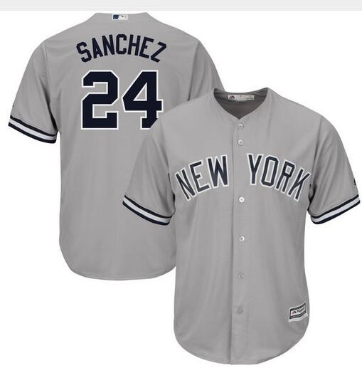 24 Gary Sanchez  Baseball Jersey-003