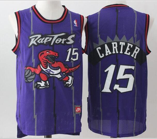 Men Toronto Raptors 15 Vince Carter Jersey