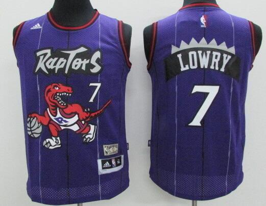 Men Toronto Raptors 7 Kyle Lowry JERSEY