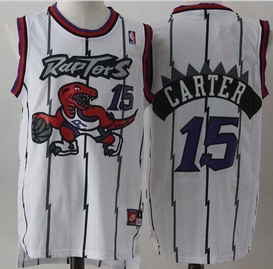 Men Toronto Raptors 15 Vince Carter Jersey