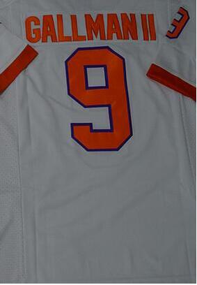 Men's stitched 9 Wayne Gallman II jersey