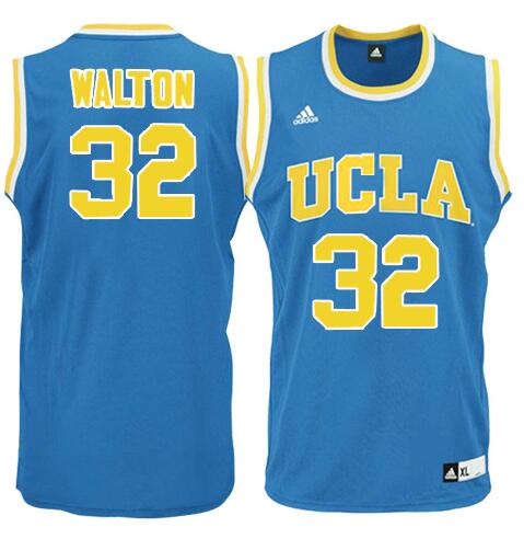 Adidas Walton UCLA Bruins #32 Blue College Basketball Jerseys