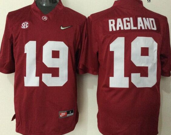 Alabama Crimson Tide 19 Reggie Ragland red men ncaa college Football Jerseys