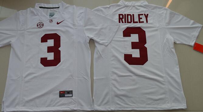 Alabama Crimson Tide 3 Calvin Ridley white men ncaa college Football Jerseys