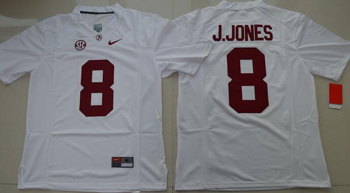 Alabama Crimson Tide 8 Julio Jones white men ncaa college Football Jerseys