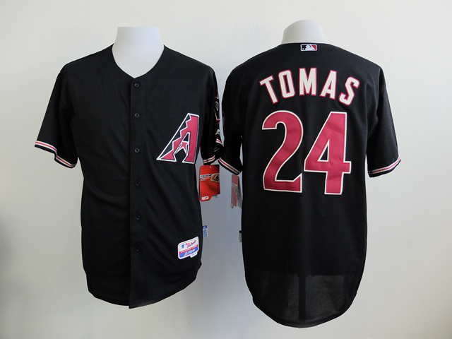 Arizona Diamondback 24 Yasmany Tomas black men baseball mlb jerseys