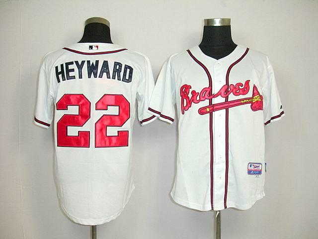 Atlanta Braves Jason Heyward 22 White men baseball mlb  Jerseys