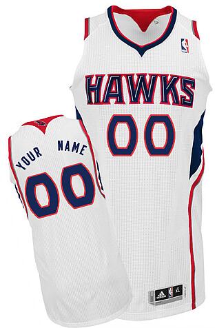 Atlanta Hawks white Home Jersey custom any name number