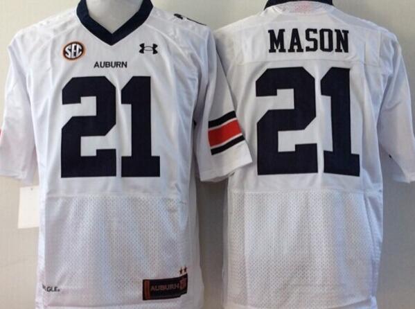 Auburn Tigers Blue 21 Tre Mason white men College ncaa Football Jerseys Auburn Tigers Blue 21 Tre Mason white men College ncaa Football Jerseys