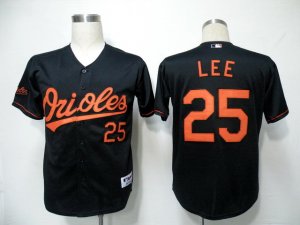 Baltimore Orioles 25 LEE black men baseball mlb Jerseys