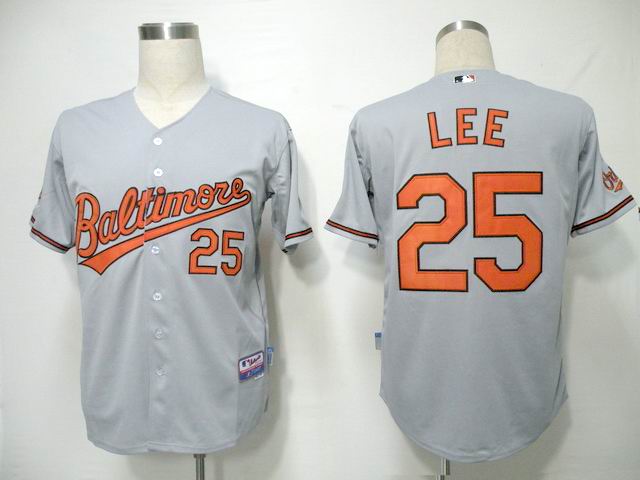 Baltimore Orioles 25 LEE white MLB Jerseys