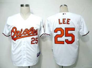 Baltimore Orioles 25 LEE white men baseball mlb Jerseys