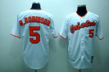 Baltimore Orioles 5 B.ROBINSON Home white men baseball mlb  jerseys