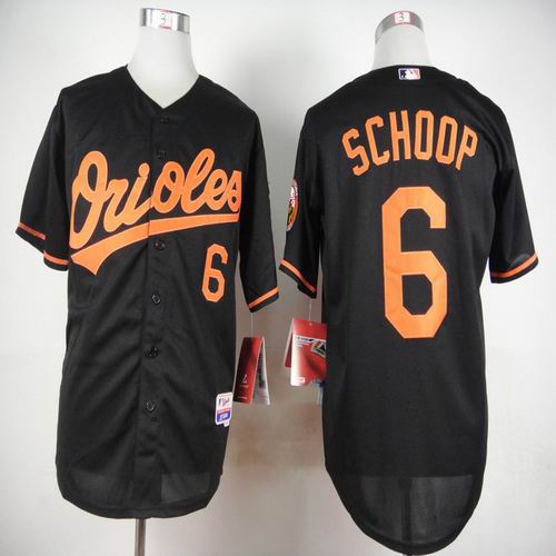 Baltimore Orioles 6 Jonathan Schoop black men baseball mlbJerseys