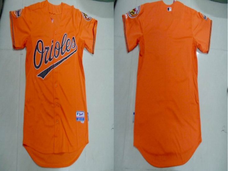 Baltimore Orioles Blank Orange men baseball mlb Jerseys