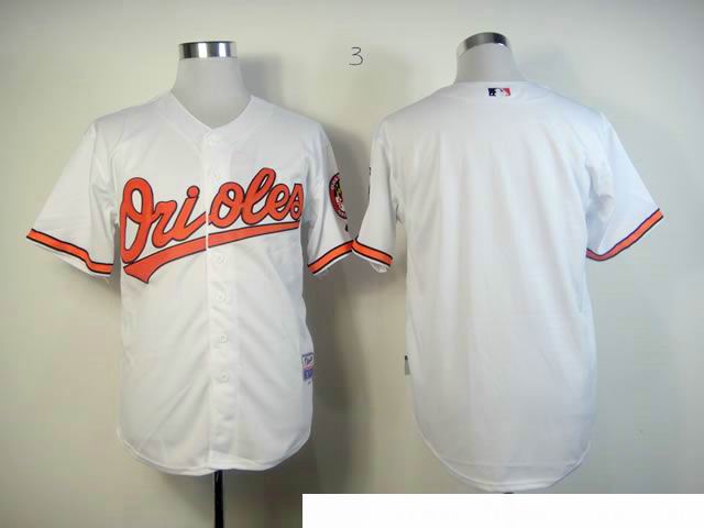 Baltimore Orioles Blank White men baseball mlb Jerseys