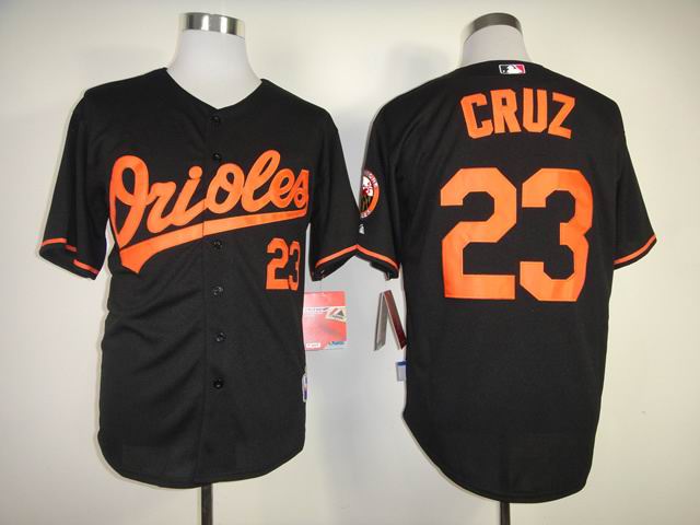 Baltimore Orioles CRUZ 23  black men baseball mlb  Jerseys