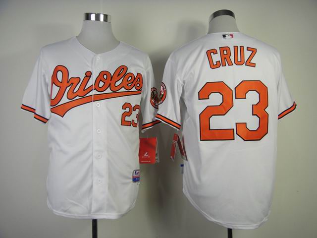 Baltimore Orioles Nelson Cruz 23 white men baseball mlb Jerseys