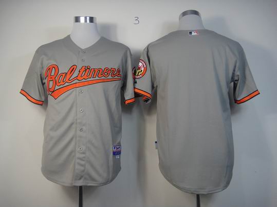 Baltimore Orioles blank Grey men baseball mlb Jerseys