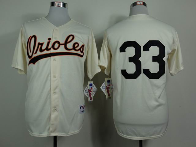 Baltimore orioles 33 Eddie Murray beige men baseball mlb Jerseys