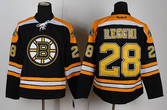 Boston Bruins 28 RECCHI Black men ice hockey nhl jerseys