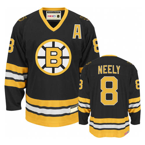 Boston Bruins 8 Neely Black men ice hockey nhl jerseys