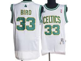 Boston Celtics 33 BRID white Adidas men NBA basketball Jerseys