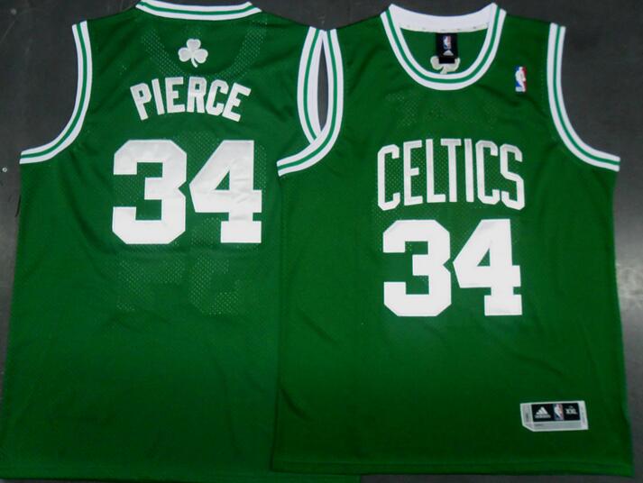 Boston Celtics 34# Paul Pierce green nba jerseys