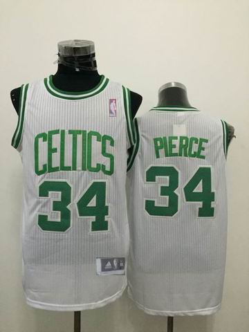 Boston Celtics 34 Paul Pierce White Adidas men NBA basketball Jerseys