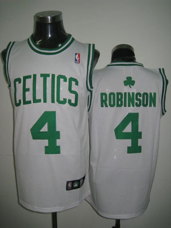 Boston Celtics 4 ROBINSON white Adidas men NBA basketball Jerseys