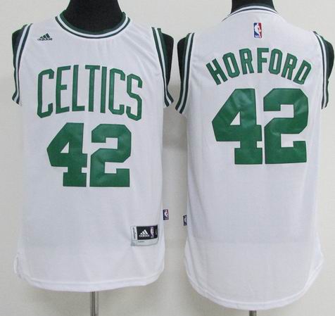 Custom Boston Celtics 42 Al Horford white Adidas men NBA basketball Jerseys