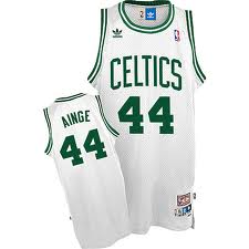 Boston Celtics 44 AINGE white Adidas men NBA basketball Jerseys