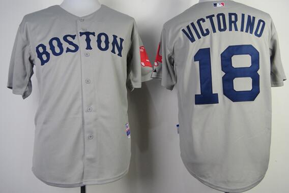 Boston Red Sox 18 Daisuke Matsuzaka gray men baseball mlb  jersey